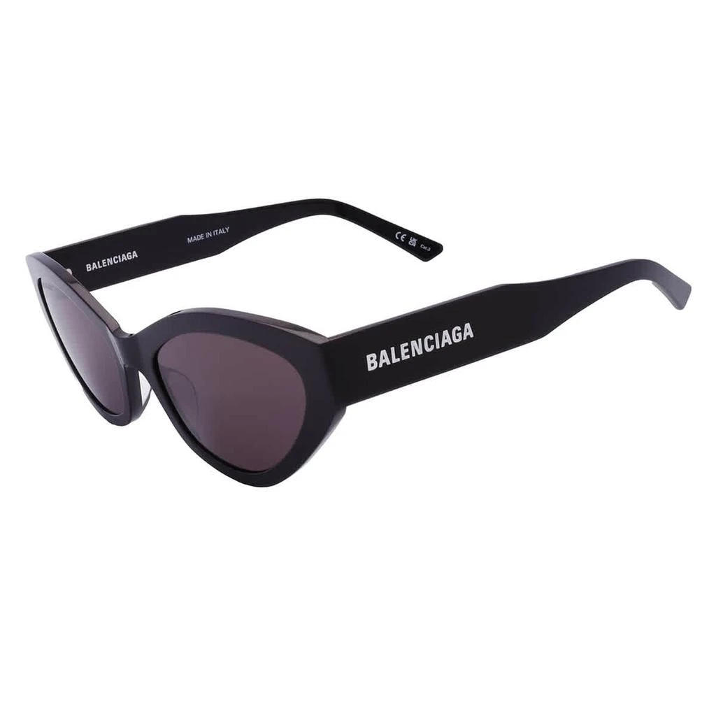 Balenciaga Grey Cat Eye Ladies Sunglasses BB0306S 001 57 3