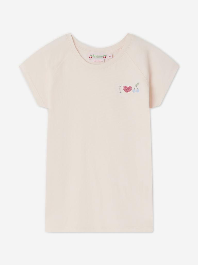 Bonpoint Girls Asmae T-Shirt in Pink