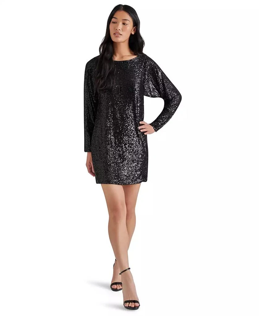 Steve Madden Women's Ginger Sequined Mini Shift Dress 3