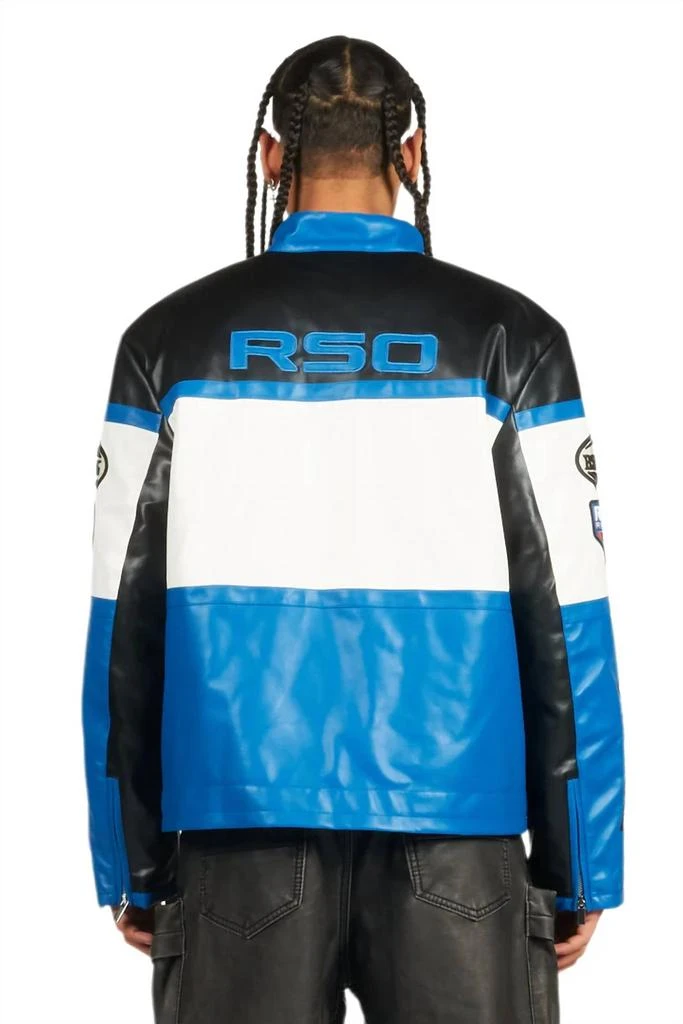 ROCKSTAR ORIGINAL Rockstar Original - Balint Leather Moto Jacket 3