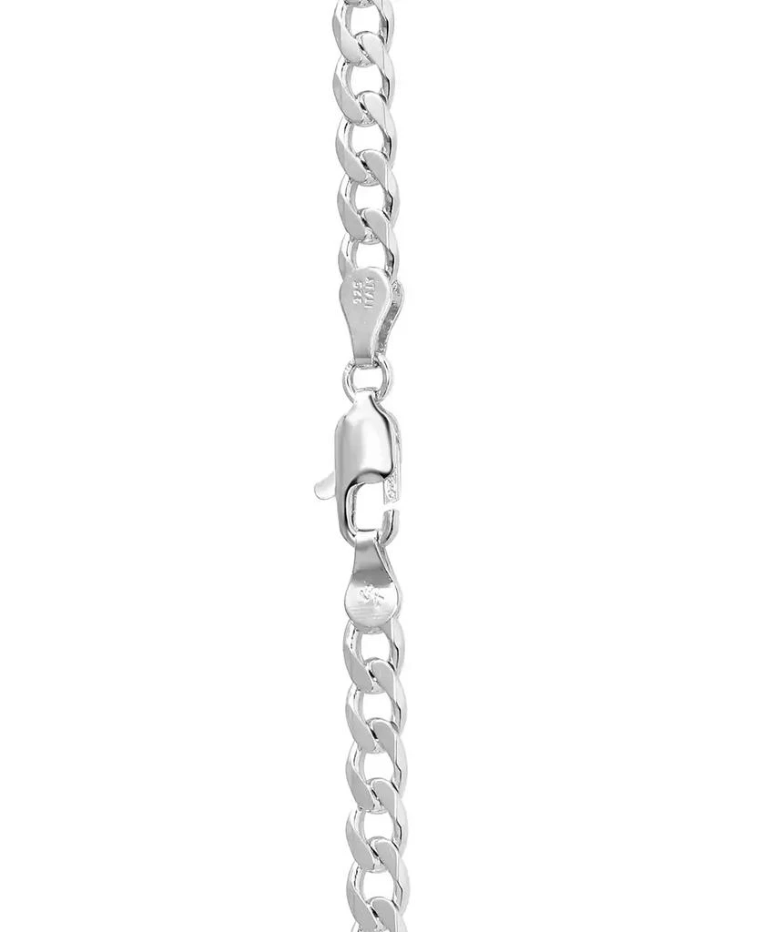 Macy's Men's Curb Link 24" Sterling Silver Necklace Chain (5-1/2mm) 3