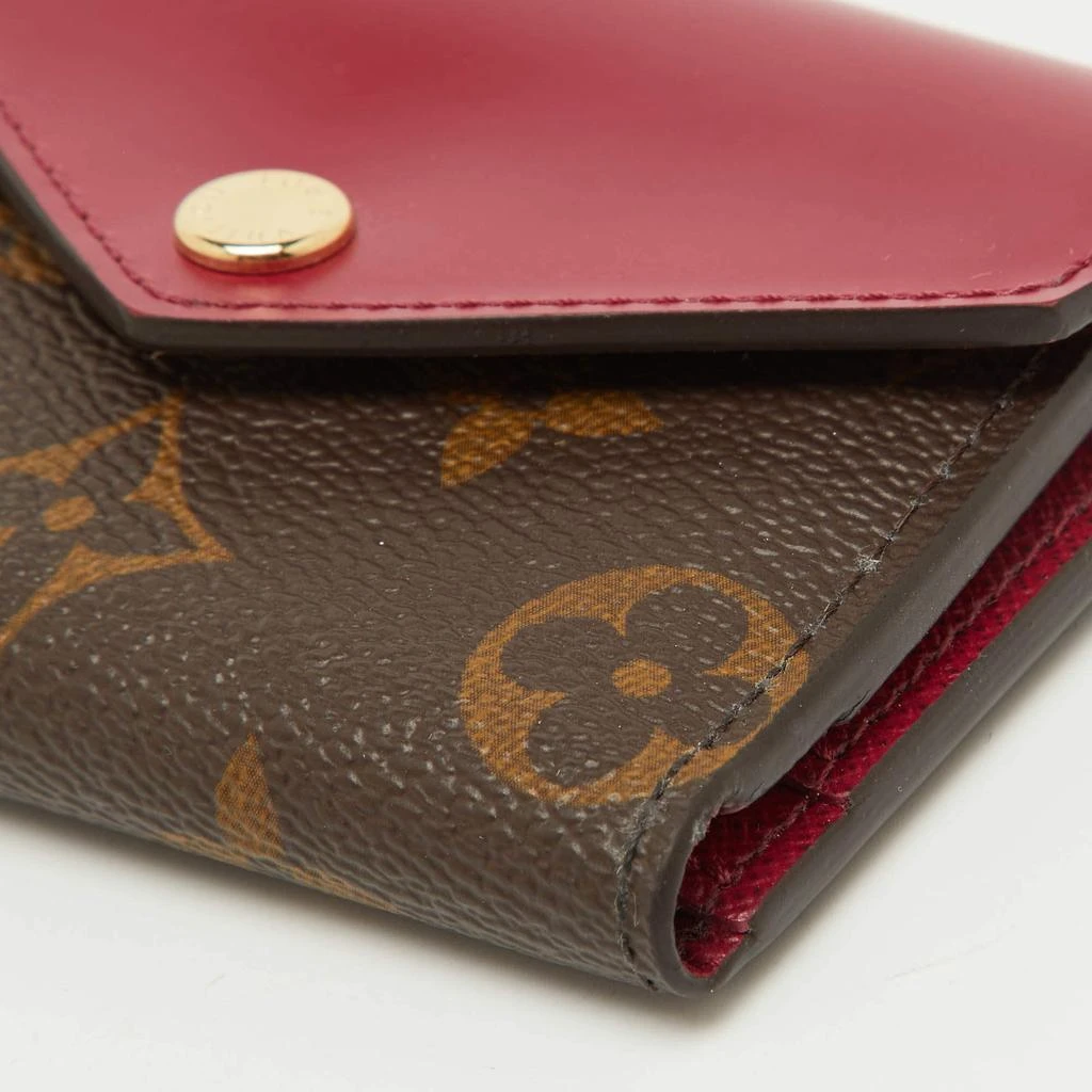 Louis Vuitton Louis Vuitton Fuchsia Monogram Canvas and Leather Zoe Wallet 14
