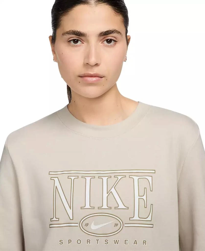 NIKE Sportswear Women's Club Fleece Crewneck Sweatshirt 3