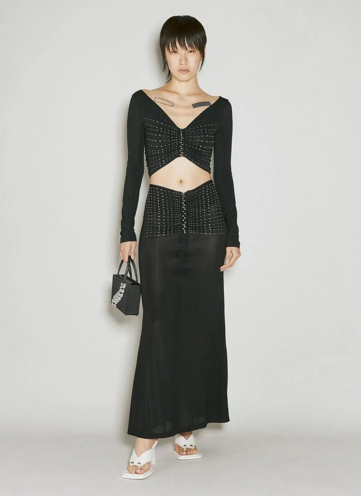 Kara Kara Lattice Midi Shoulder Bag 2