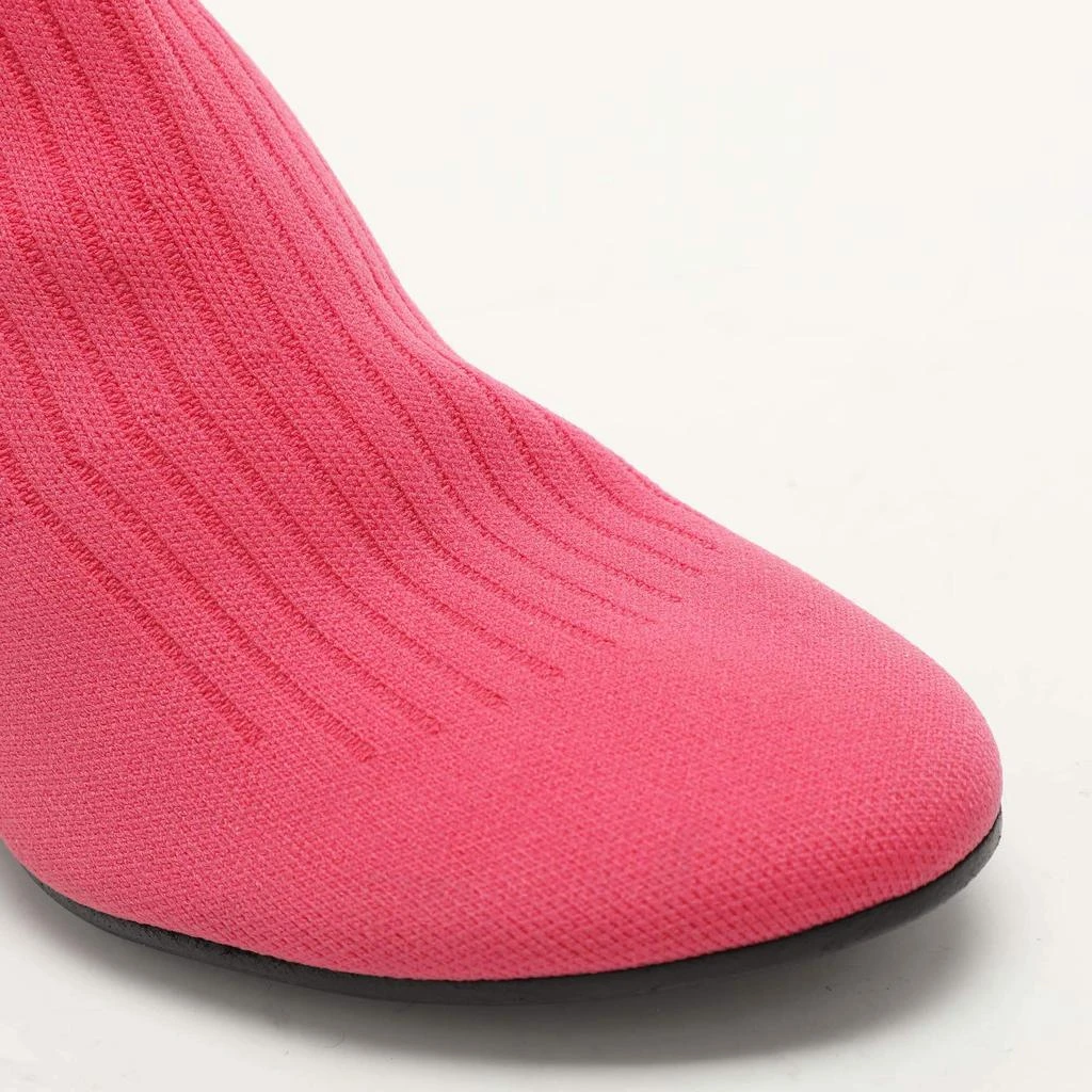 MAISON MARGIELA Maison Martin Margiela Pink Knit Fabric Ankle Length Boots Size 39 7