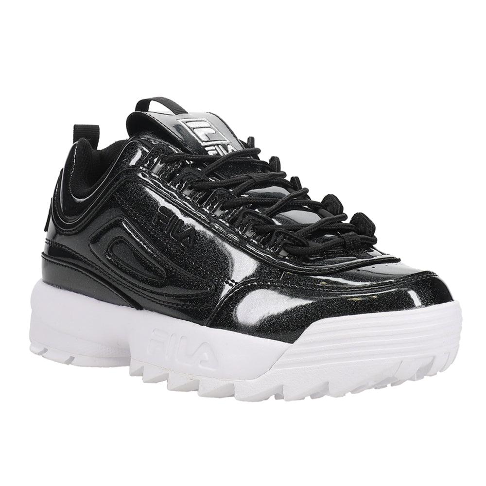 Fila Disruptor II Shine Metallic Lace Up Sneakers