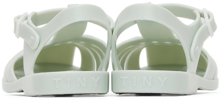 TINYCOTTONS Kids Green Jelly Sandals