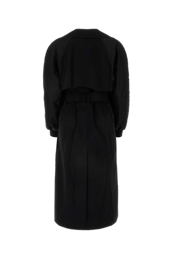 CAMILLA AND MARC Black Polyester Emmerson Trench Coat