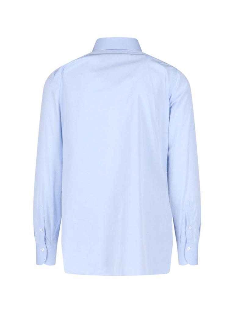 Finamore 1925 "Napoli" Shirt In Light Blue Giza 45 Egyptian