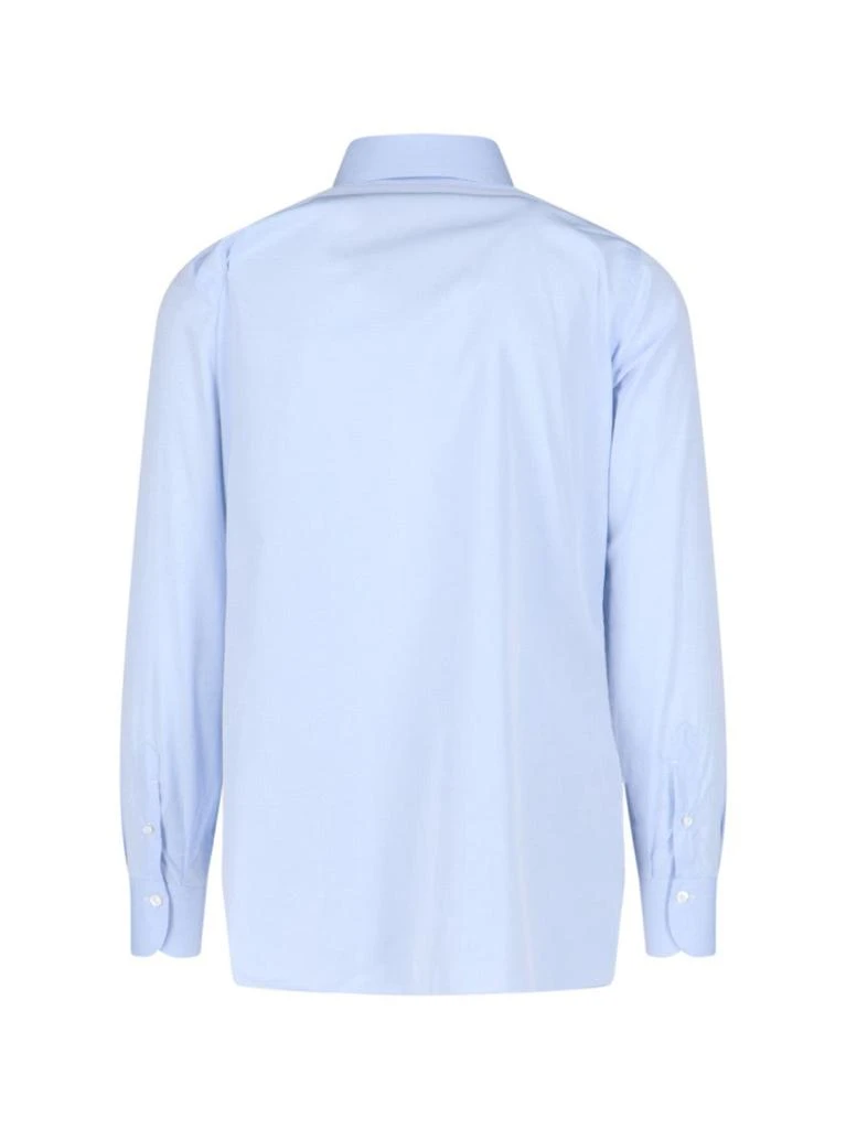 Finamore 1925 "Napoli" Shirt In Light Blue Giza 45 Egyptian 2