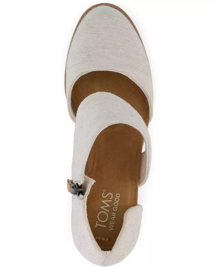 TOMS Women's Milan Closed Toe Heel Sandals 4