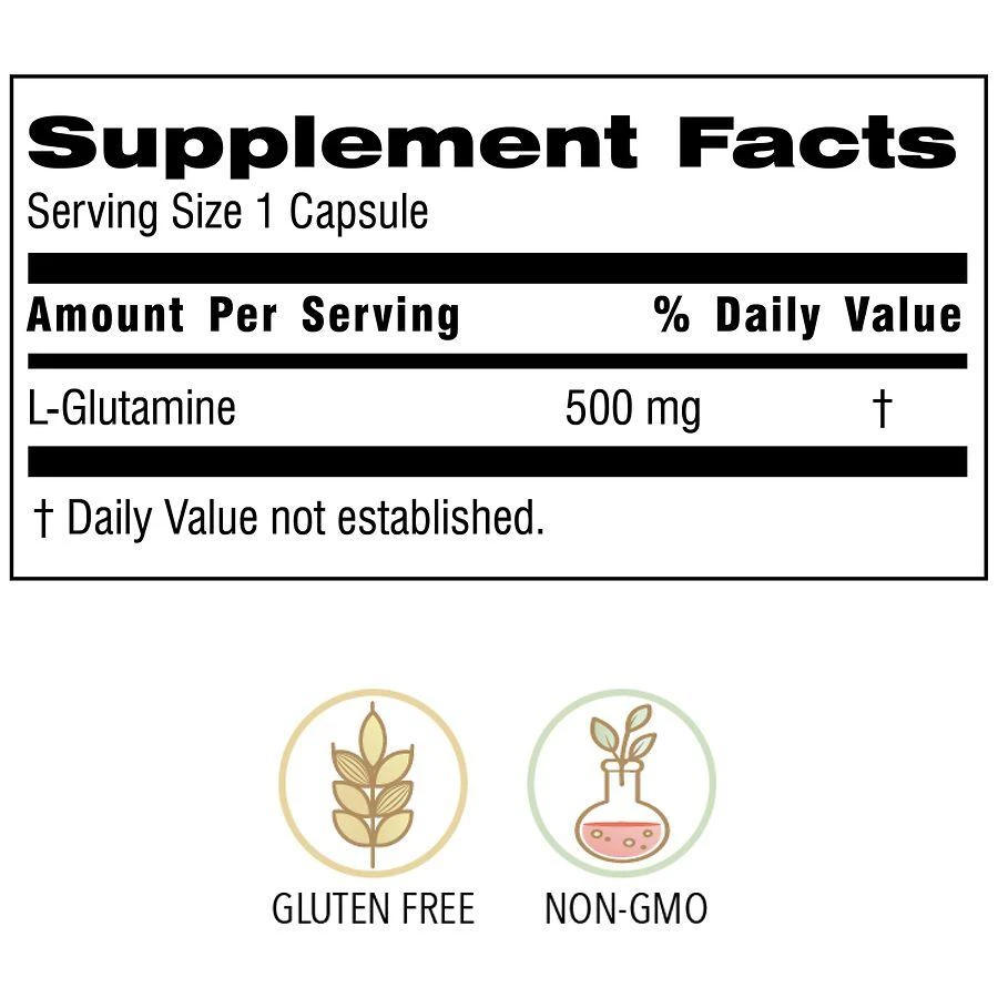 Botanic Choice L-Glutamine 500 mg 3