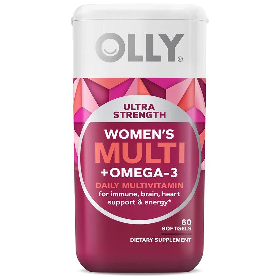 OLLY Ultra Women's Multi Softgels Unflavored 1
