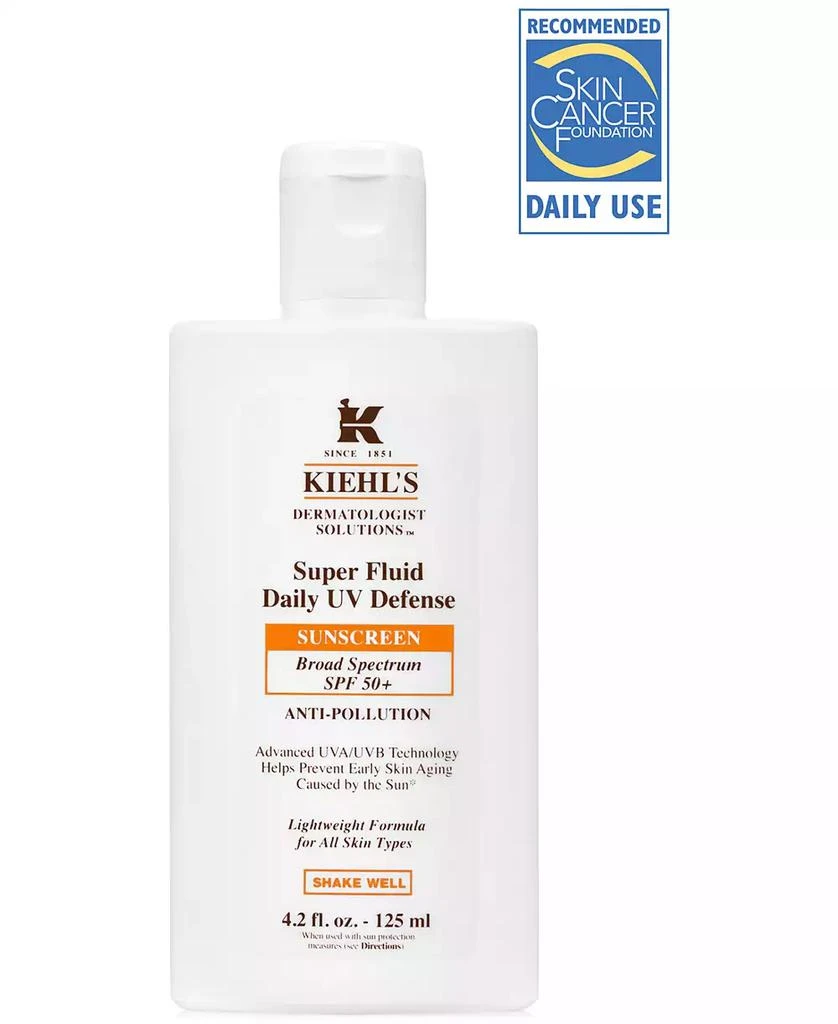 Kiehl's Dermatologist Solutions Super Fluid Daily UV Defense, 4.2 oz. 2