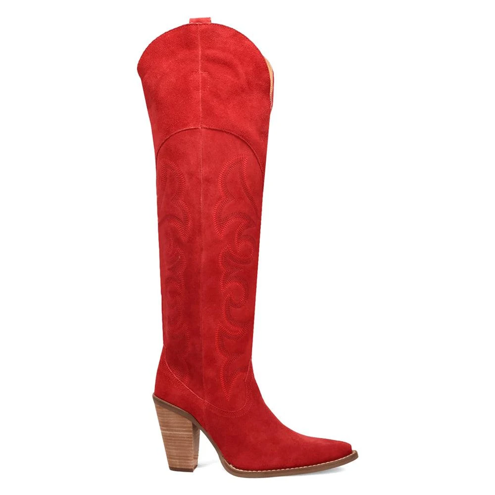 Dingo Primadonna Embroidered Snip Toe Zippered Cowboy Boots 1