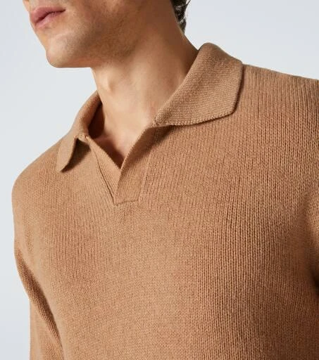 Thom Sweeney Cashmere polo sweater 5