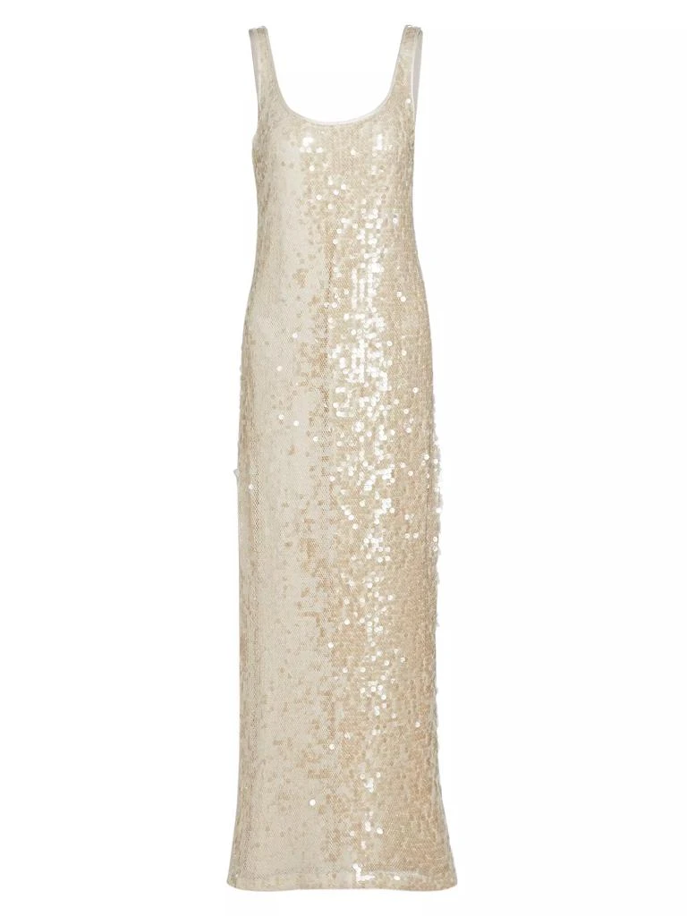 SIMKHAI Bex Sequined Tank Maxi Dress 1