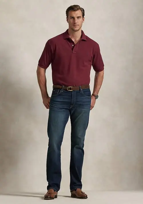 Ralph Lauren Ralph Lauren Big Tall The Iconic Mesh Polo Shirt 4