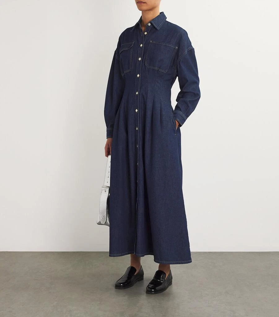 FRAME The Nipped Midi Dress 2