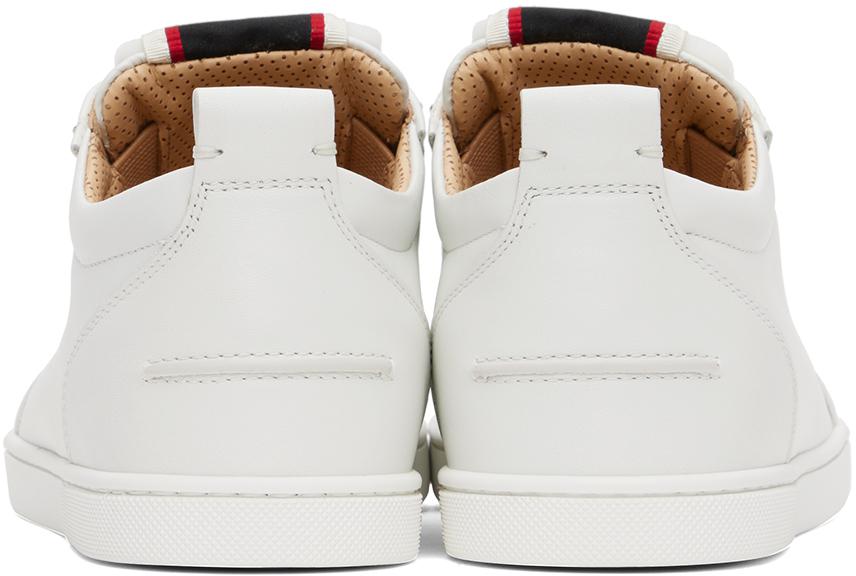 Christian Louboutin White F.A.V. 'Fique A Vontade' Sneakers