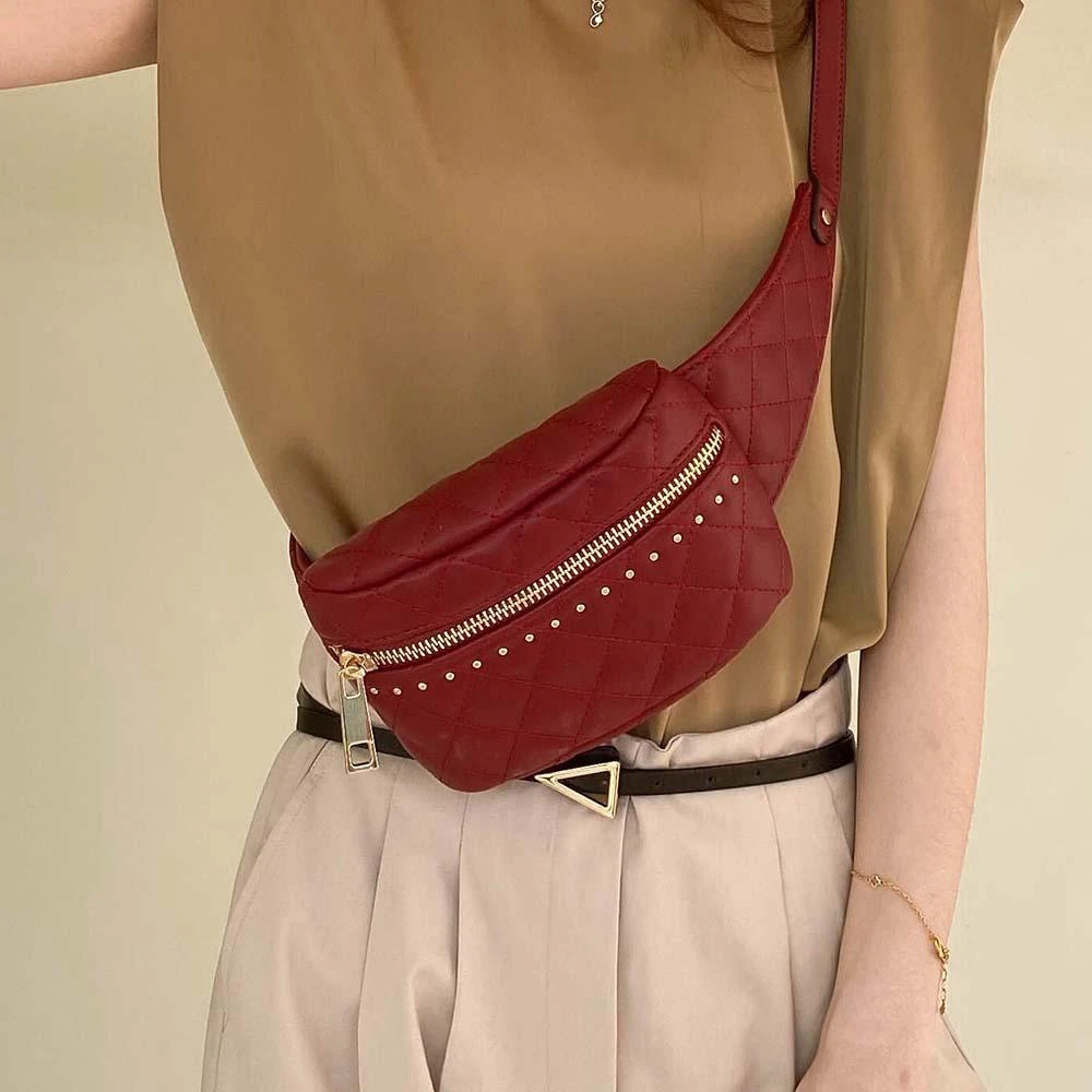 MKF Camilla Quilted Belt Waist Bag by Mia K 2