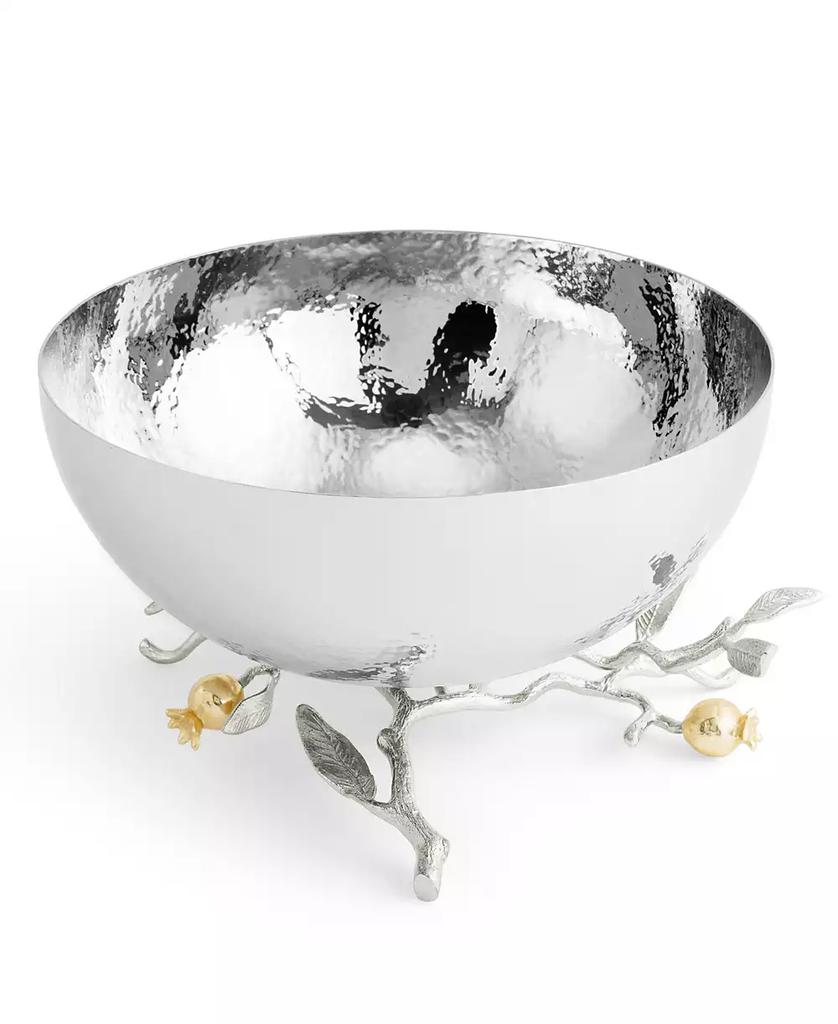 Michael Aram Pomegranate Silver and Gold Serving Bowl