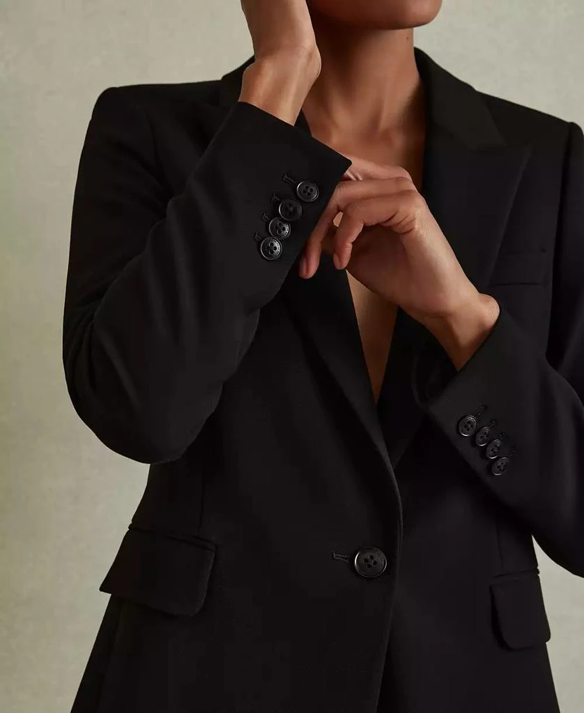REISS Women's Gabi Tailored Single-Breasted Suit Blazer 3