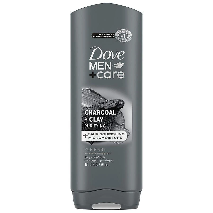 Dove Body and Face Wash Charcoal + Clay 1