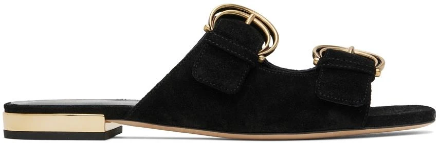 Chloé Black Alizè Slides 1