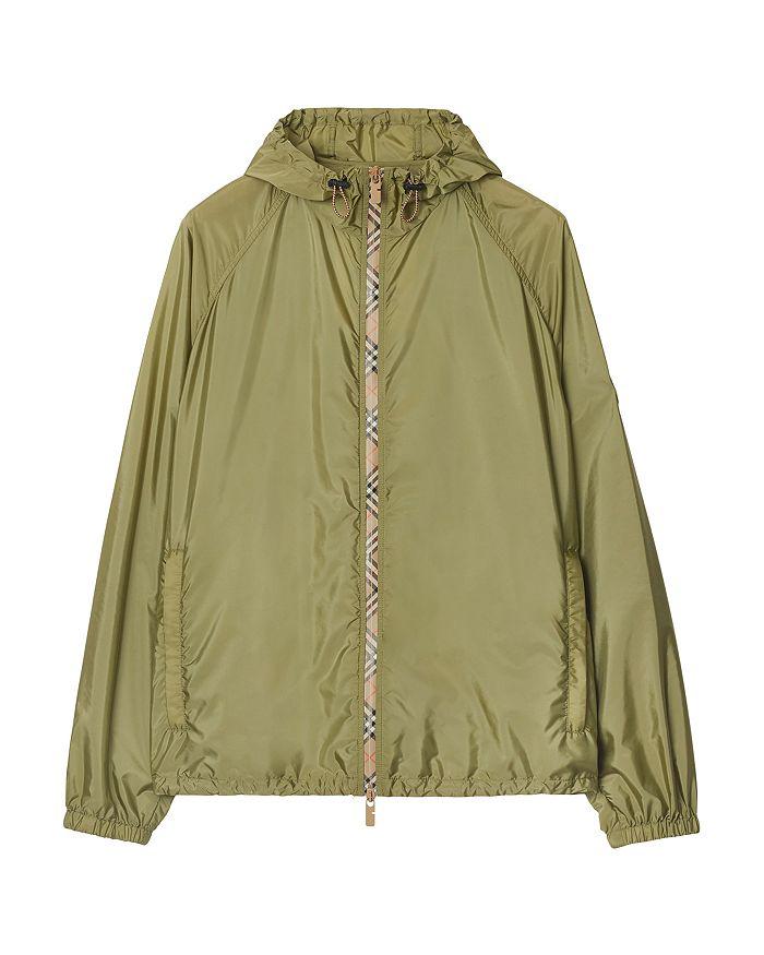 ジャケット Burberry JACKET (8110901 B8626) Burberry EKD Printed Hooded Jacket, Size Large 8092667