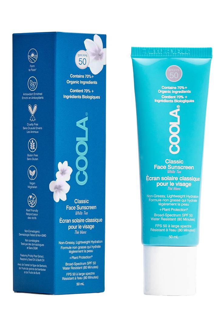 COOLA Face Lotion SPF50 White Tea 50ml