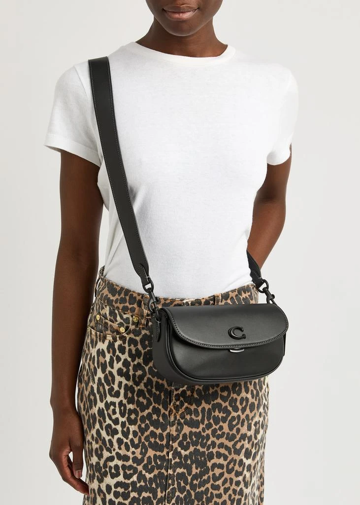 Coach Emmy 23 leather saddle bag 6