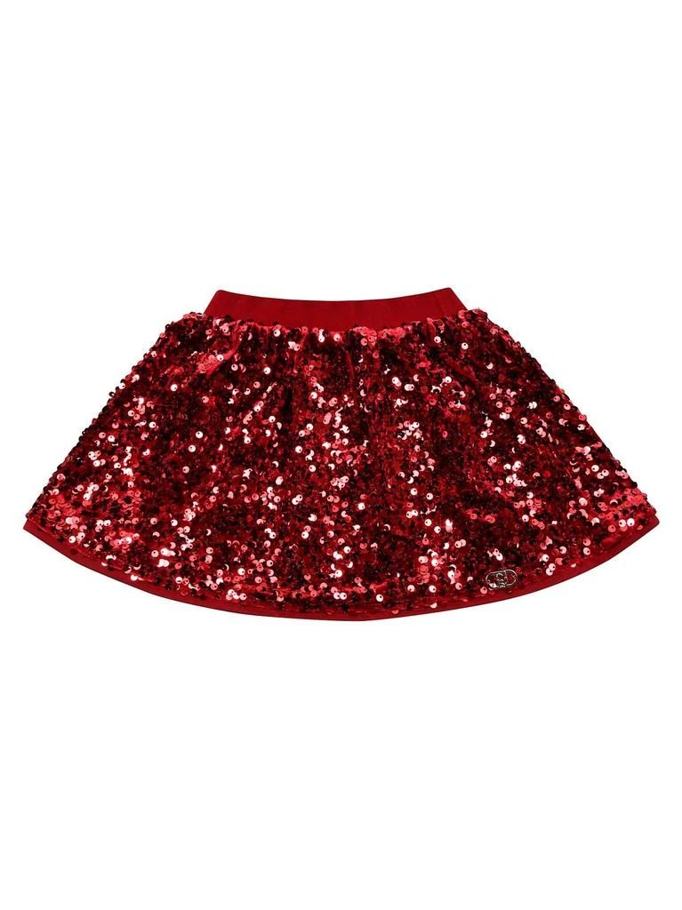 LIU •JO Liu Jo Kids Sequin Embellished Skirt