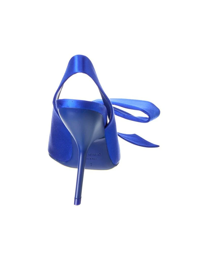 Salvatore Ferragamo Ferragamo Erica Satin Slingback Pump 3