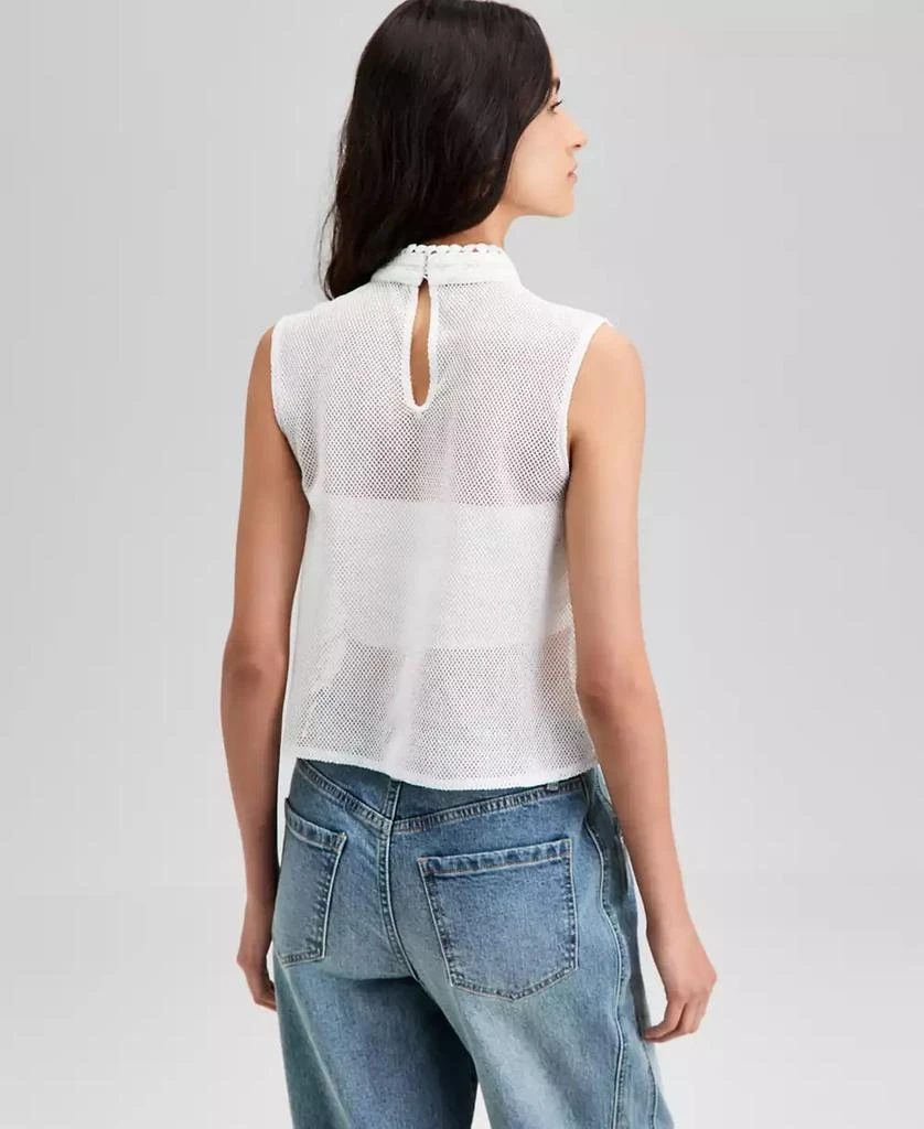 And Now This Petite Crochet Sleeveless Top, Exclusively at Macy's 4