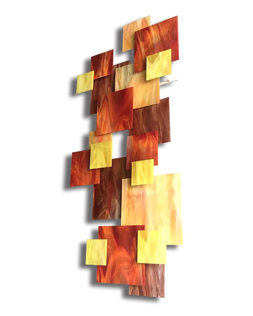 Karo Studios Sunset Vertical Wall Sculpture 3