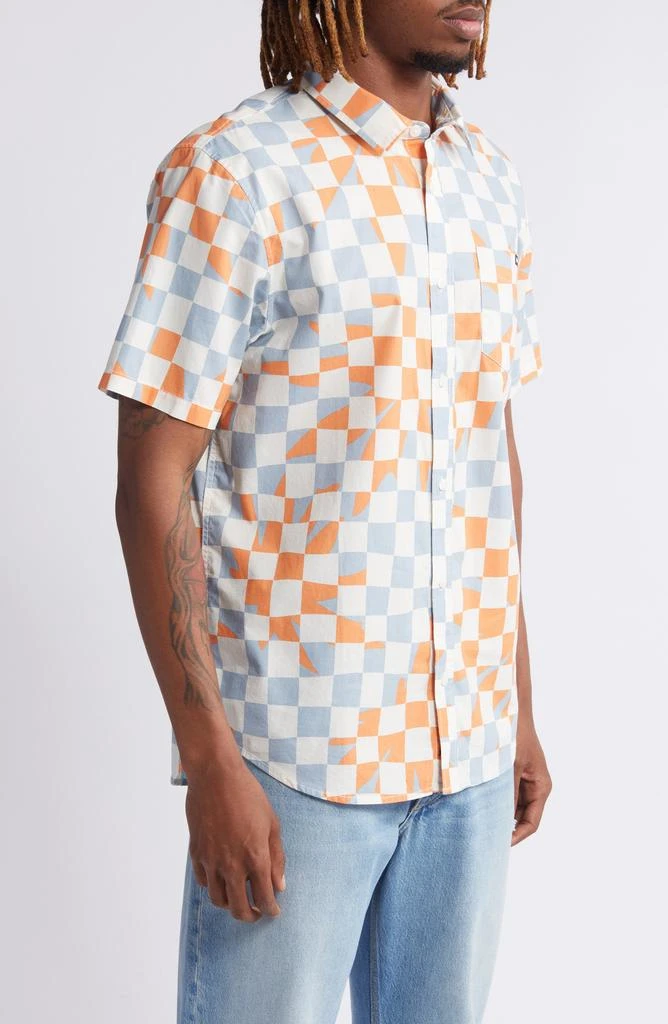 Vans Watson Checkerboard Short Sleeve Button-Up Shirt 4
