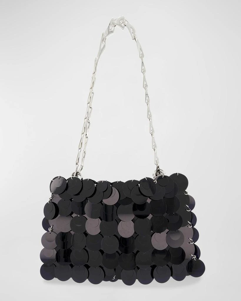 Paco Rabanne Sparkle Sequins Chain Shoulder Bag 1