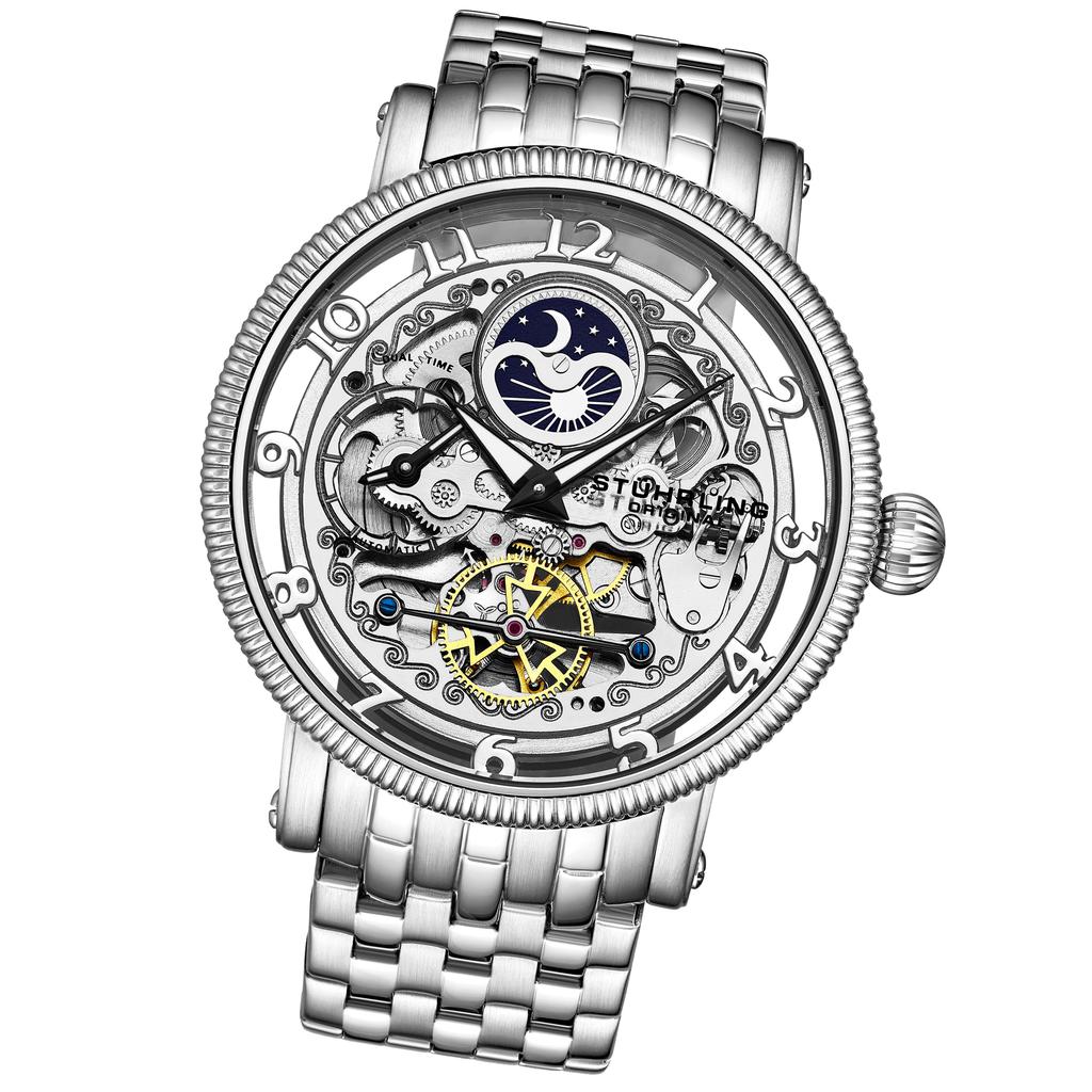 Stuhrling Original Special Reserve 3922 and 3923 Automatic 48mm Skeleton