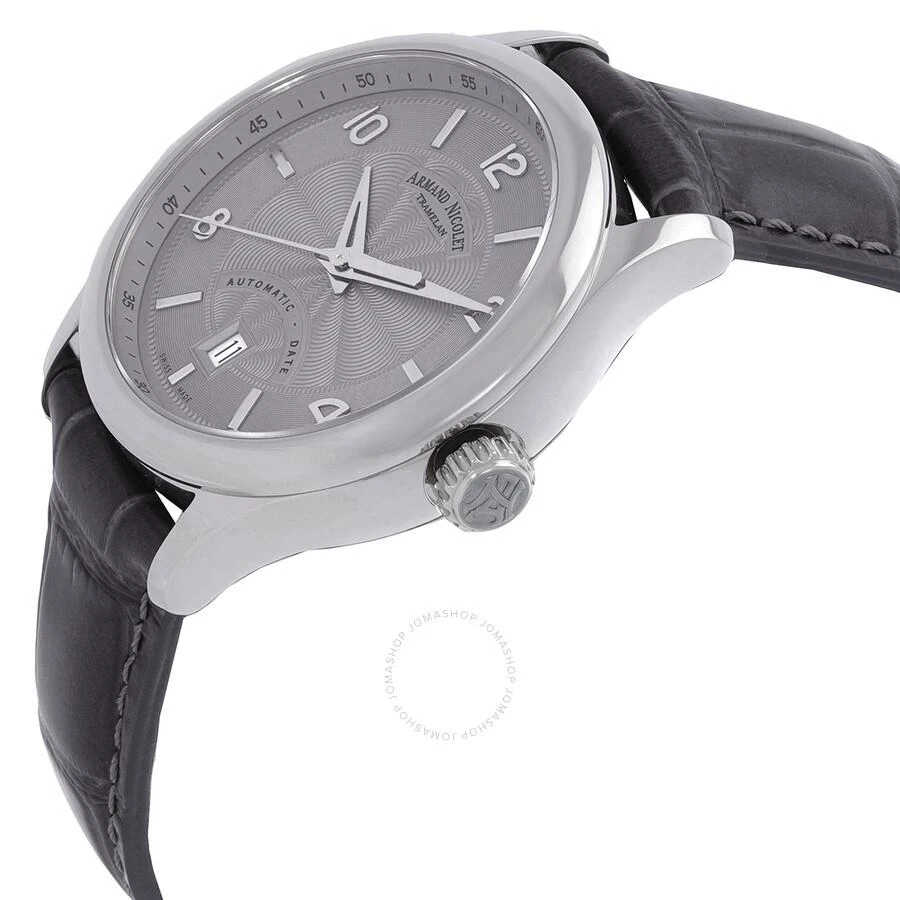 Armand Nicolet M02-4 Automatic Grey Dial Men's Watch A840AAA-GR-P840GR2 2