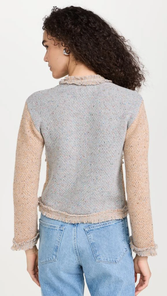 Lingua Franca Onassis Knit Tweed Jacket 2