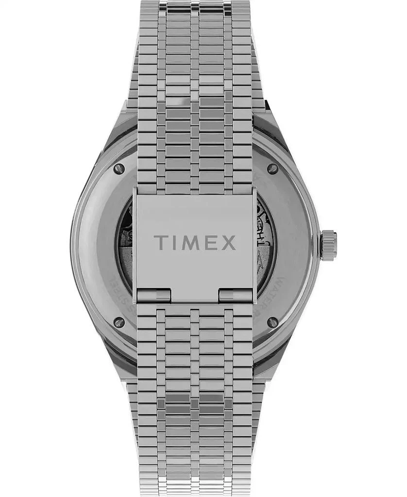 Timex Men's M79 Automatic Silver-Tone Stainless Steel Bracelet Watch 40mm 4