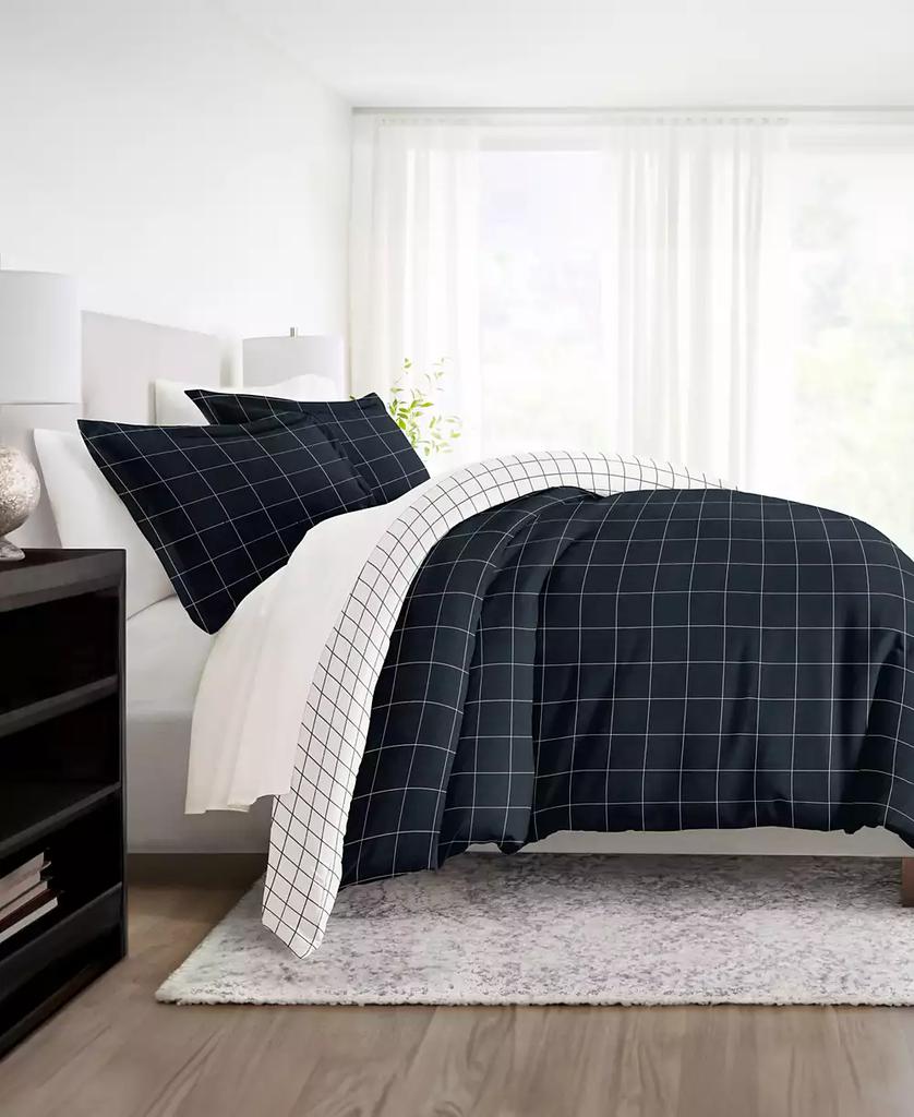 IENJOY HOME Timeless Pattern Reversible 2-Pc. Duvet Cover Set