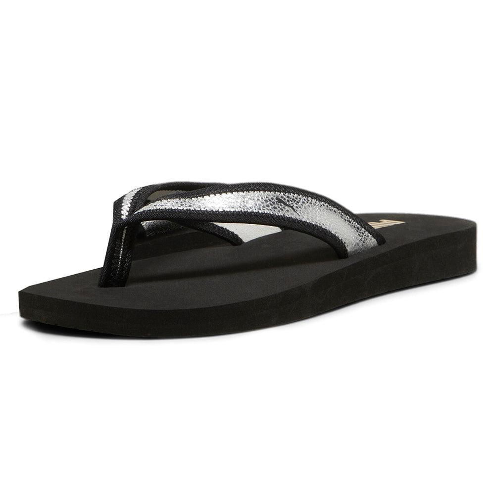 Puma Sandy Metallic Shine Flip Flops