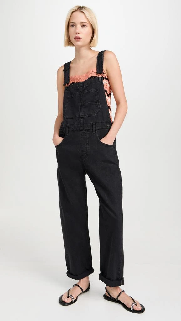 Free People Ziggy Denim Overalls 1