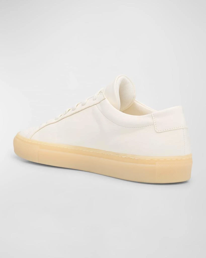 Common Projects Men's Achilles Gumsole Leather Low-Top Sneakers 3