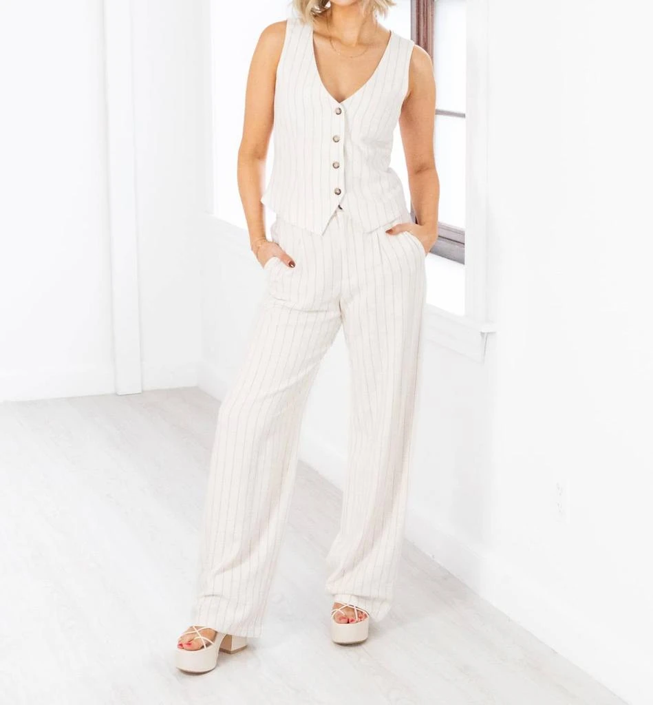 Z Supply Z Supply - Belfort Pinstripe Vest 5