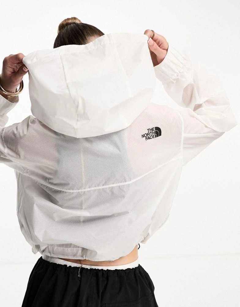 The North Face The North Face Nekkar boxy hooded jacket in white Exclusive at ASOS 2
