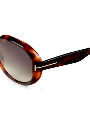 TOM FORD 62MM Butterfly Sunglasses 3