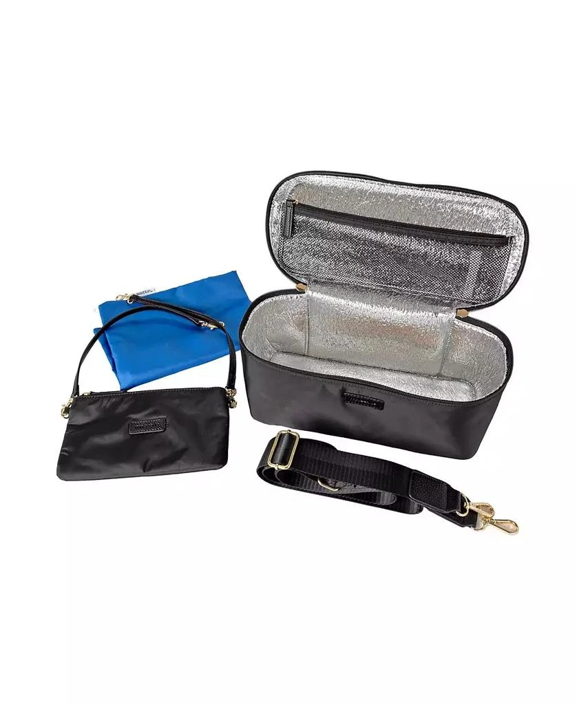 MinkeeBlue Convertible Organizational Ella Tote Bag with Lunch Bag 8